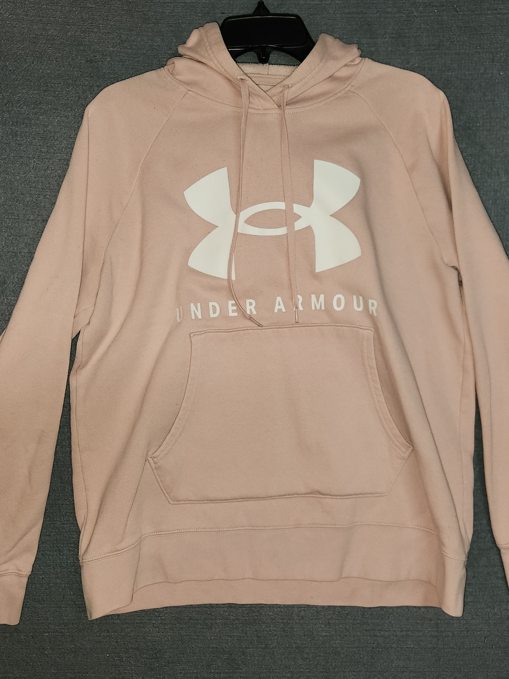 Under Armour Men's Pink Logo Hoodie #325